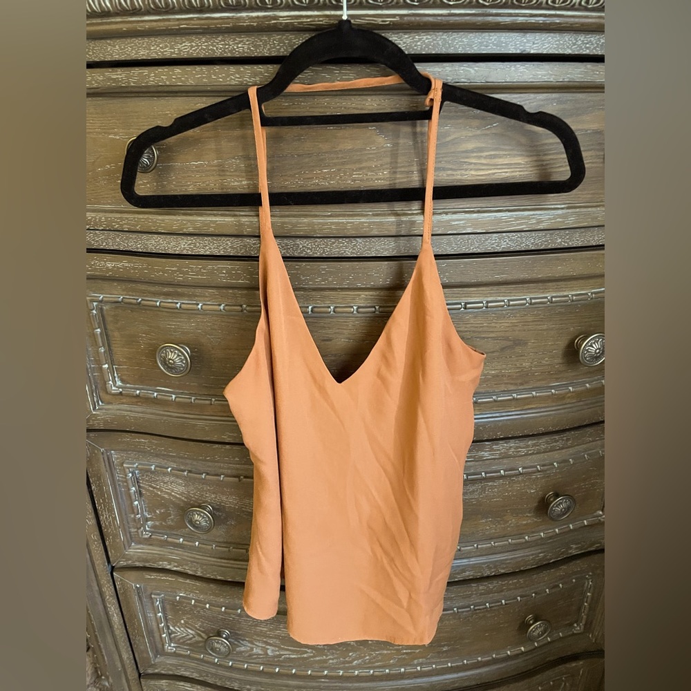 Burnt Orange Top - Lulus - Size Small